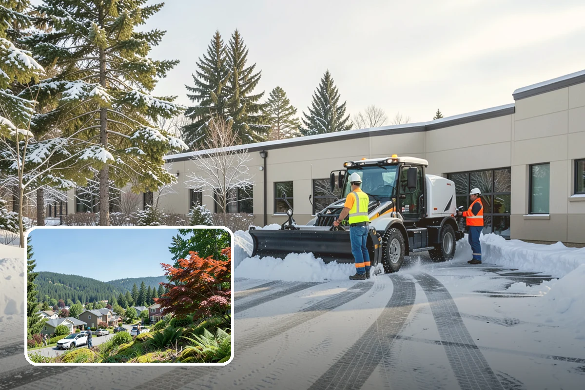 Apartment Complex Sidewalk Clearing in Index, Snohomish County, WA - Protects owners and property managers from tenant slip-and-fall litigation