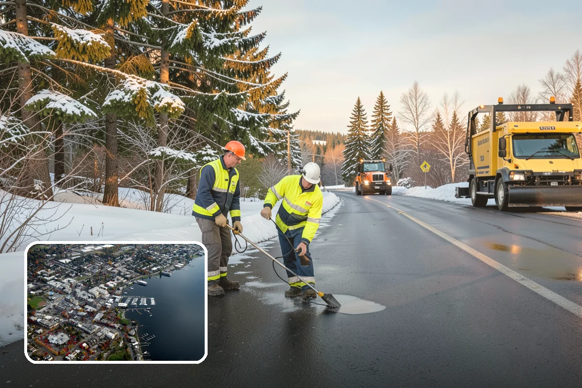 Apartment Complex Sidewalk Clearing in Kirkland, King County, WA - Protects owners and property managers from tenant slip-and-fall litigation