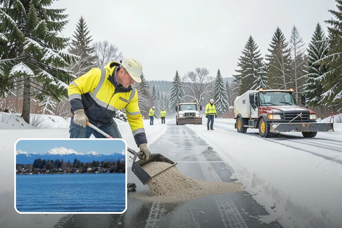Apartment Complex Sidewalk Clearing in Lake Stevens, Snohomish County, WA - Protects owners and property managers from tenant slip-and-fall litigation