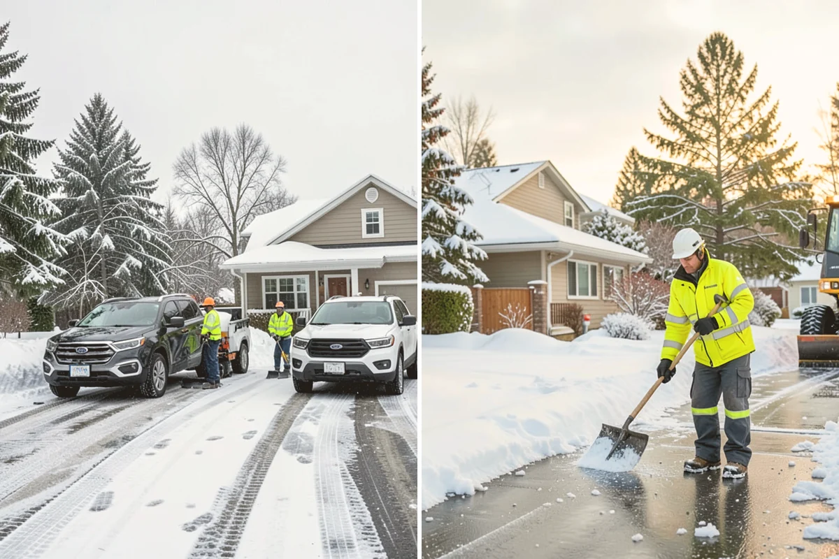 Apartment Complex Sidewalk Clearing in Lynnwood, Snohomish County, WA - Map all interior walks, breezeways, and connector paths across the community
