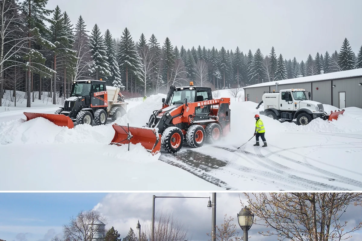 Apartment Complex Sidewalk Clearing in Marysville, Snohomish County, WA - Demand runs heaviest from December through February, when back-to-back freezing nights keep interior apartment walks glazed...
