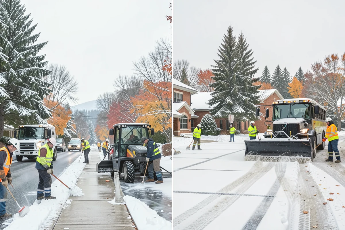 Apartment Complex Sidewalk Clearing in Mill Creek, Snohomish County, WA - Map all interior walks, breezeways, and connector paths across the community