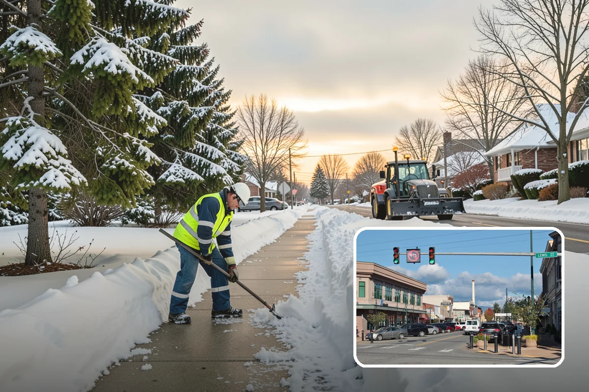 Apartment Complex Sidewalk Clearing in Monroe, Snohomish County, WA - Protects owners and property managers from tenant slip-and-fall litigation