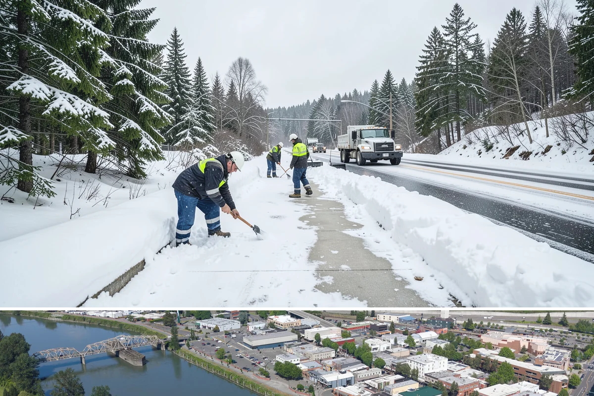 Apartment Complex Sidewalk Clearing in Mount Vernon, Skagit County, WA - Demand runs heaviest from December through February, when back-to-back freezing nights keep interior apartment walks glazed...