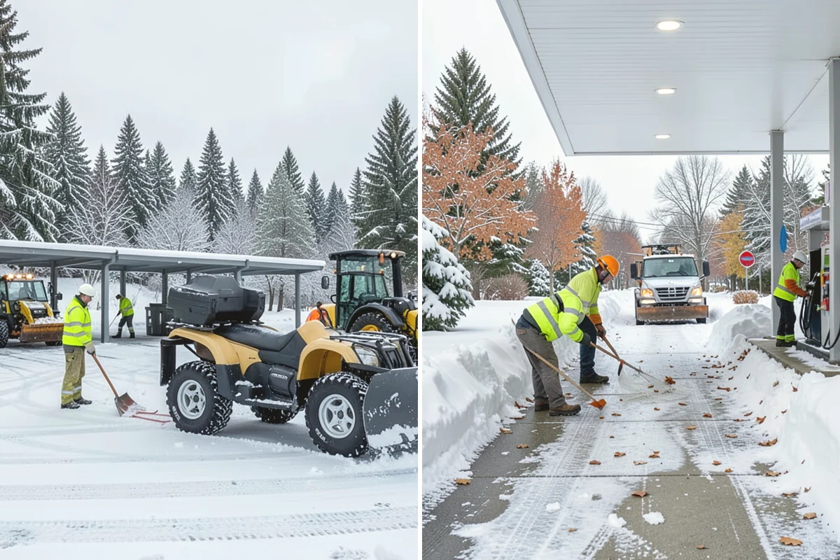 Apartment Complex Sidewalk Clearing in Mountlake Terrace, Snohomish County, WA - Map all interior walks, breezeways, and connector paths across the community