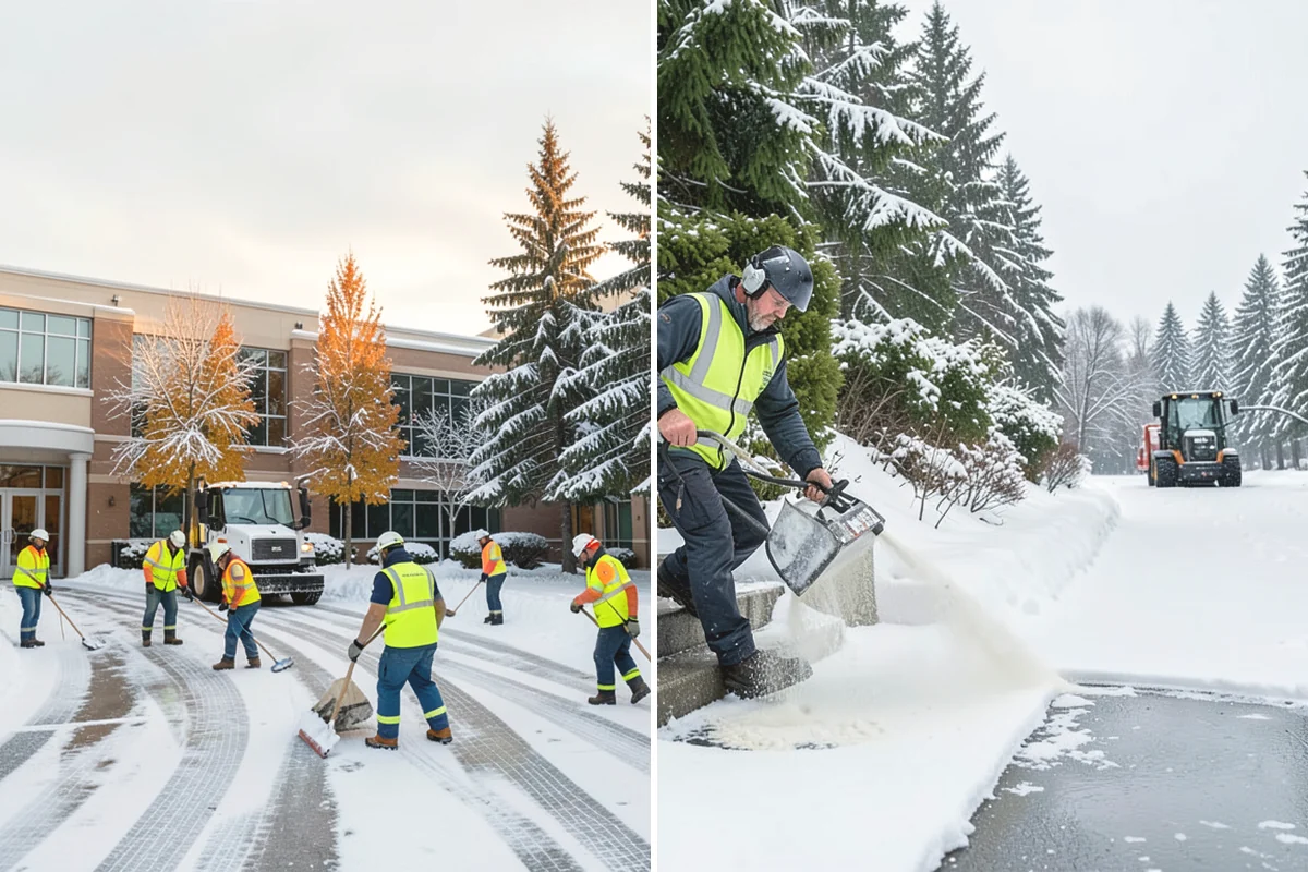 Apartment Complex Sidewalk Clearing in Mukilteo, Snohomish County, WA - Map all interior walks, breezeways, and connector paths across the community