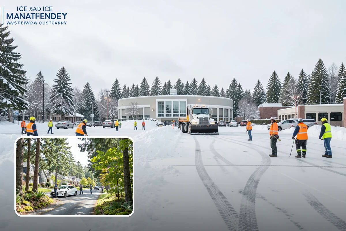Apartment Complex Sidewalk Clearing in Normandy Park, King County, WA - Protects owners and property managers from tenant slip-and-fall litigation