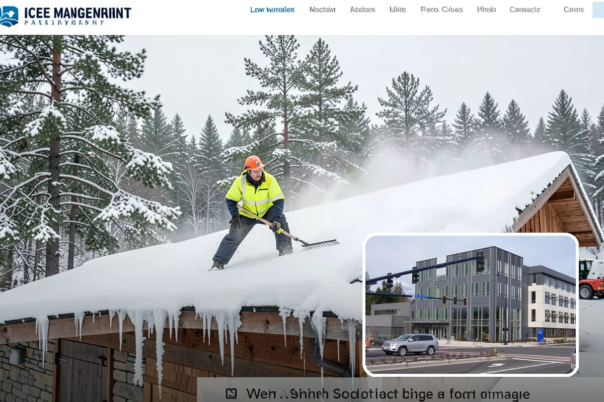 Apartment Complex Sidewalk Clearing in Shoreline, King County, WA - Protects owners and property managers from tenant slip-and-fall litigation