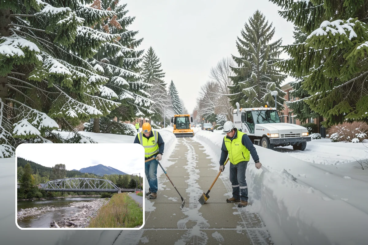 Apartment Complex Sidewalk Clearing in Skykomish, King County, WA - Protects owners and property managers from tenant slip-and-fall litigation
