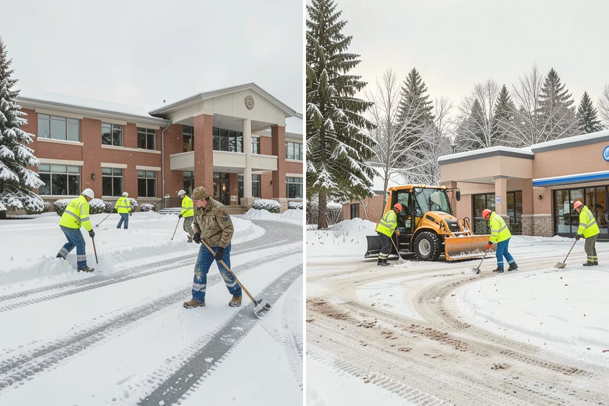Apartment Complex Sidewalk Clearing in Snohomish, Snohomish County, WA - Map all interior walks, breezeways, and connector paths across the community