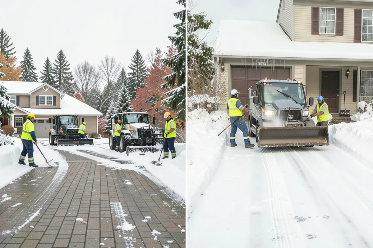 Apartment Complex Sidewalk Clearing in Steilacoom, Pierce County, WA - Map all interior walks, breezeways, and connector paths across the community