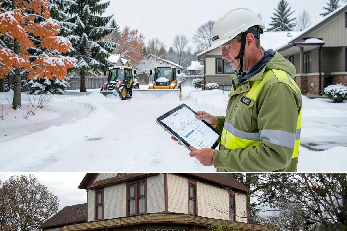 Apartment Complex Sidewalk Clearing in Sumner, Pierce County, WA - Demand runs heaviest from December through February, when back-to-back freezing nights keep interior apartment walks glazed...