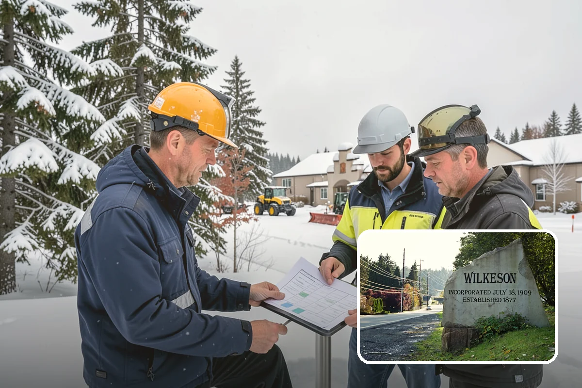 Apartment Complex Sidewalk Clearing in Wilkeson, Pierce County, WA - Protects owners and property managers from tenant slip-and-fall litigation