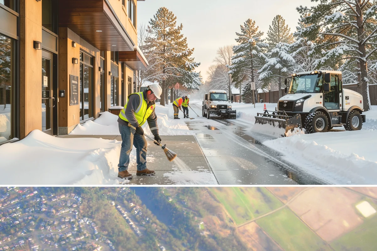 Apartment Complex Snow Plowing in Algona, King County, WA - Secure a seasonal agreement in early fall so your community is on our route before the first December cold snap.