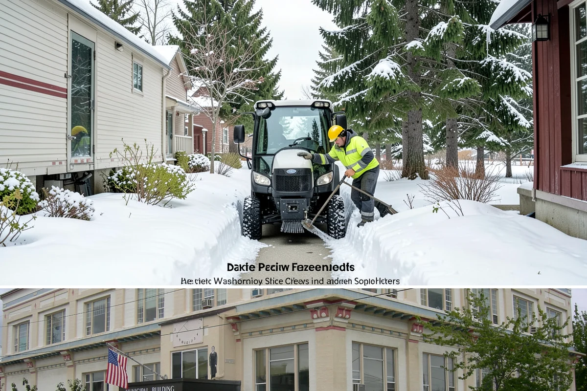 Apartment Complex Snow Plowing in Anacortes, Skagit County, WA - Secure a seasonal agreement in early fall so your community is on our route before the first December cold snap.