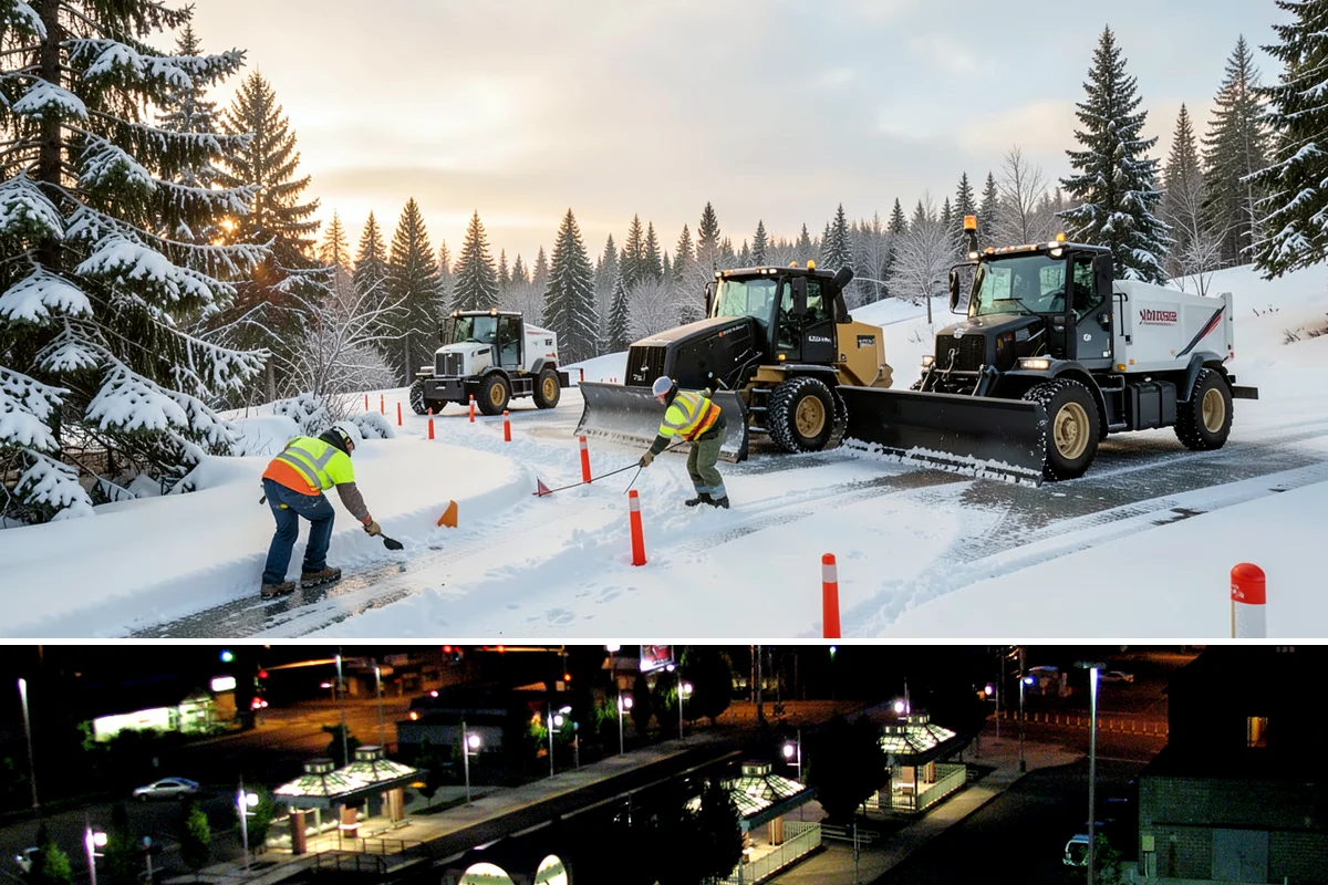 Apartment Complex Snow Plowing in Auburn, King County, WA - Secure a seasonal agreement in early fall so your community is on our route before the first December cold snap.