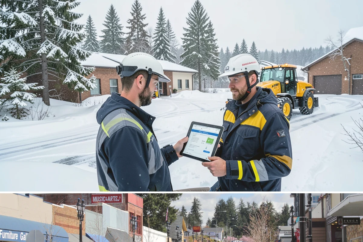 Apartment Complex Snow Plowing in Bothell, King County, WA - Secure a seasonal agreement in early fall so your community is on our route before the first December cold snap.