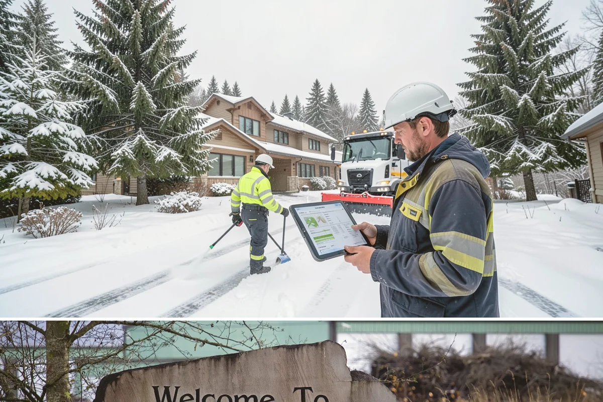 Apartment Complex Snow Plowing in Buckley, Pierce County, WA - Secure a seasonal agreement in early fall so your community is on our route before the first December cold snap.
