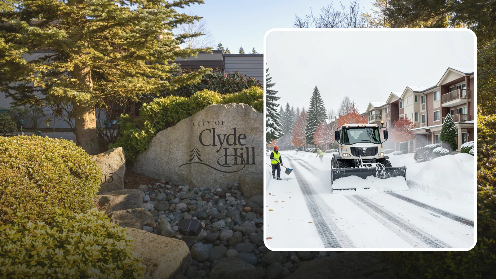 Apartment Complex Snow Plowing in Clyde Hill, King County, WA - We keep multi-building apartment communities open by plowing drive aisles, resident lots, and building entries before the morning...