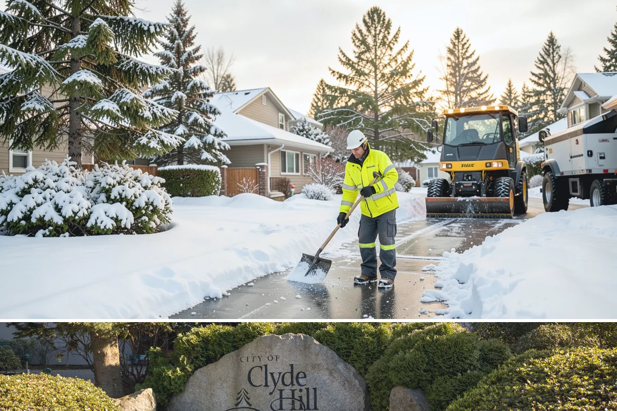 Apartment Complex Snow Plowing in Clyde Hill, King County, WA - Secure a seasonal agreement in early fall so your community is on our route before the first December cold snap.