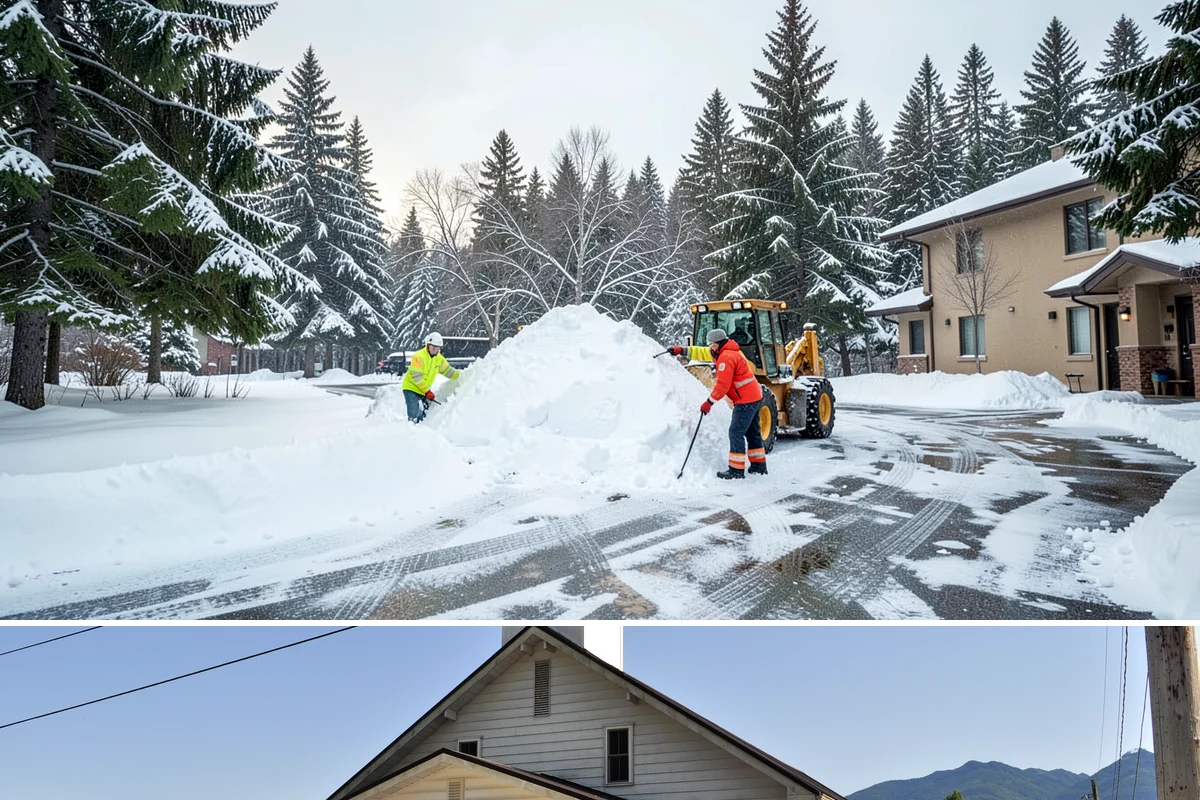 Apartment Complex Snow Plowing in Concrete, Skagit County, WA - Secure a seasonal agreement in early fall so your community is on our route before the first December cold snap.
