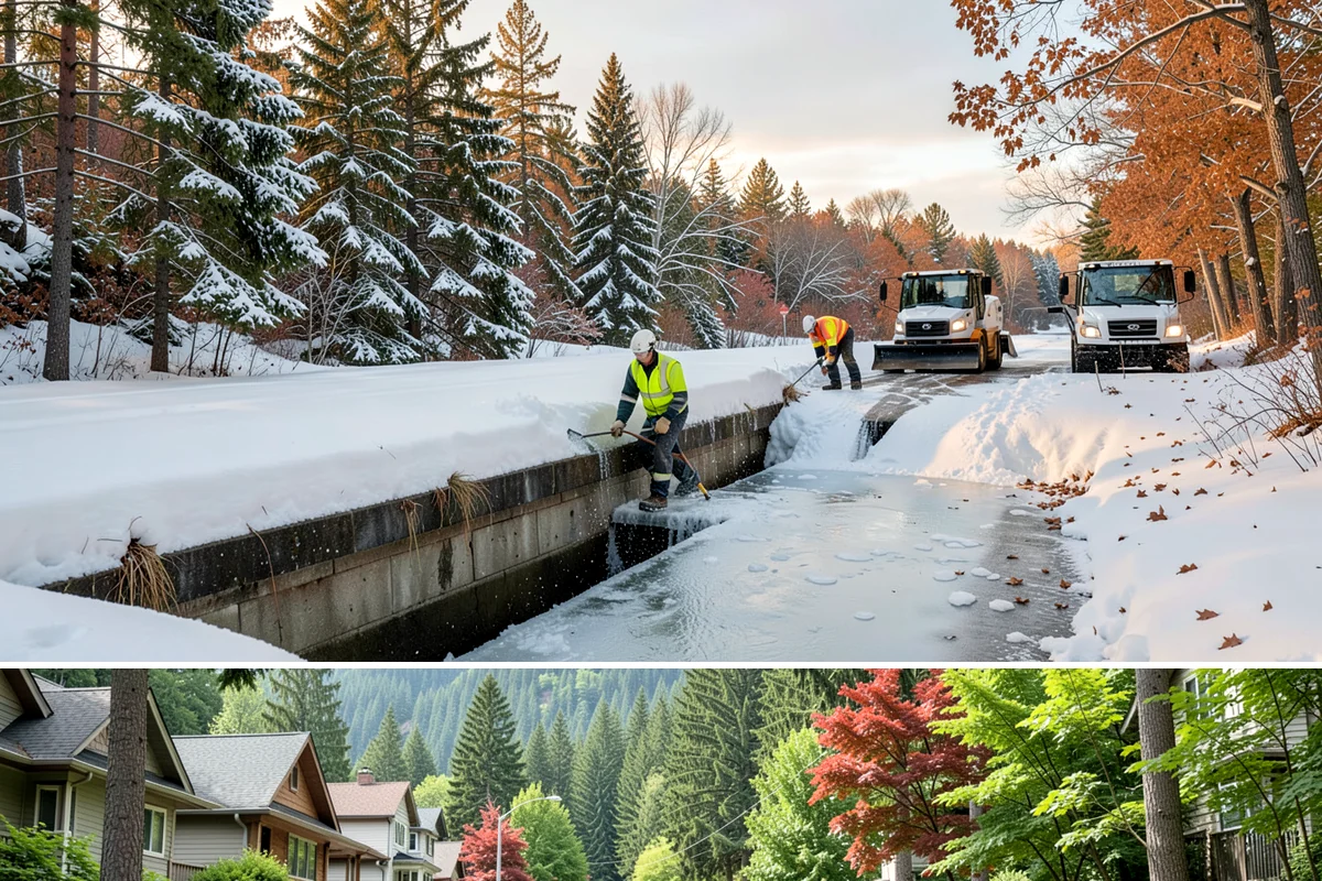 Apartment Complex Snow Plowing in Darrington, Snohomish County, WA - Secure a seasonal agreement in early fall so your community is on our route before the first December cold snap.