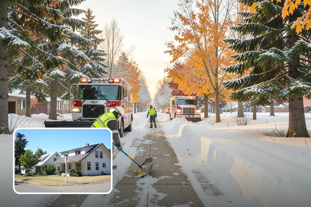 Apartment Complex Snow Plowing in DuPont, Pierce County, WA - Drive aisles and resident lots cleared before the morning tenant rush
