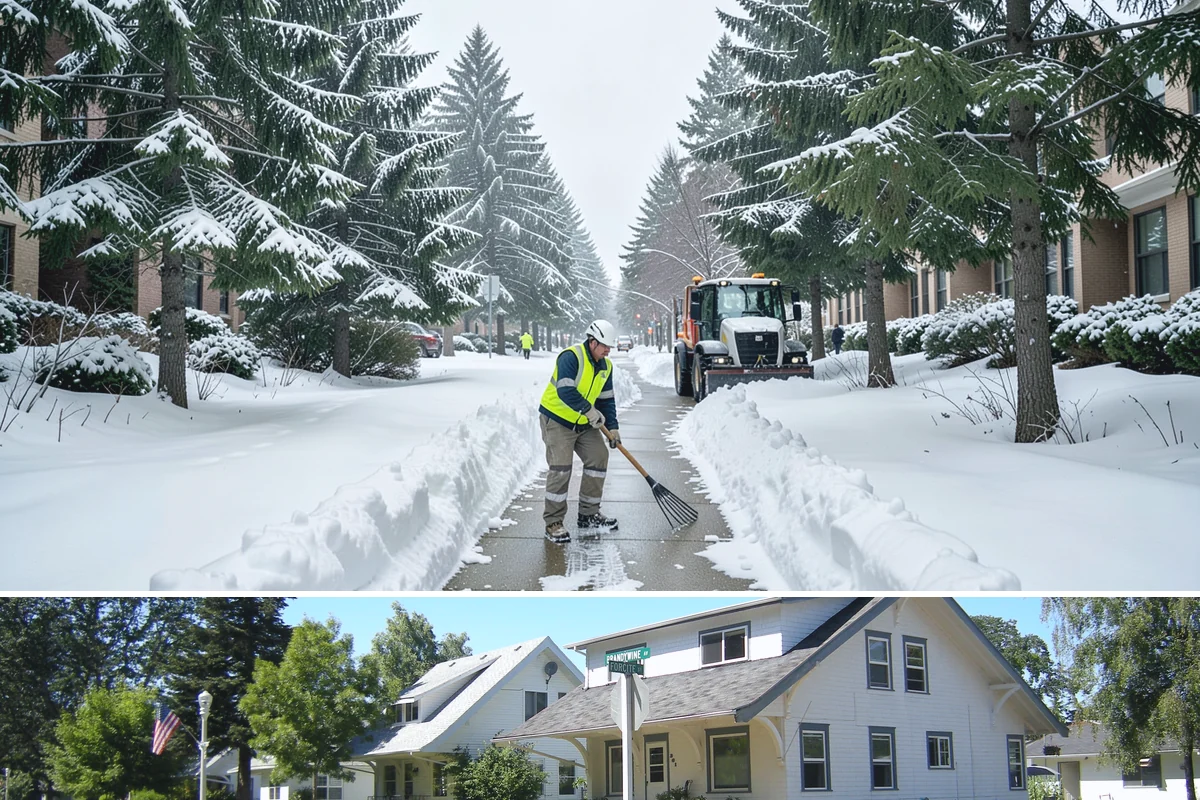 Apartment Complex Snow Plowing in DuPont, Pierce County, WA - Secure a seasonal agreement in early fall so your community is on our route before the first December cold snap.