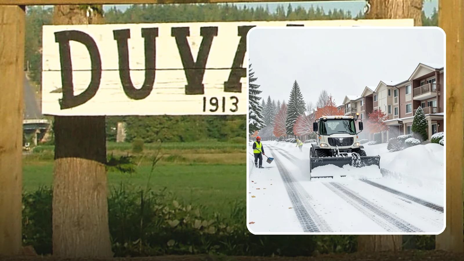 Apartment Complex Snow Plowing in Duvall, King County, WA - We keep multi-building apartment communities open by plowing drive aisles, resident lots, and building entries before the morning...