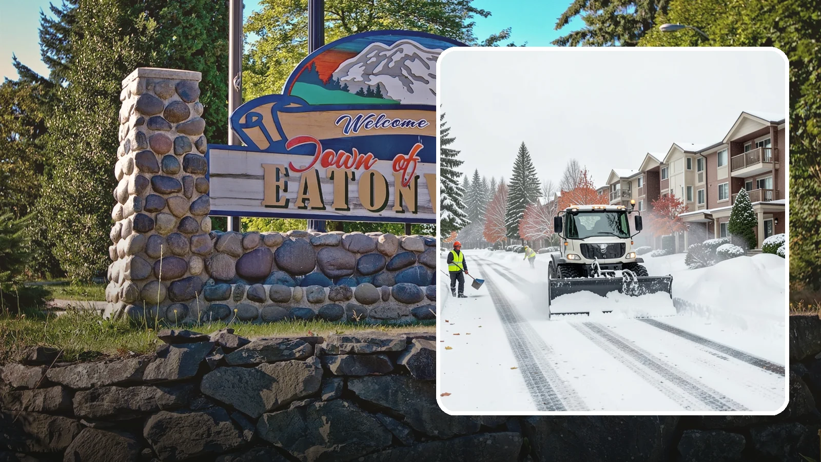 Apartment Complex Snow Plowing in Eatonville, Pierce County, WA - We keep multi-building apartment communities open by plowing drive aisles, resident lots, and building entries before the morning...