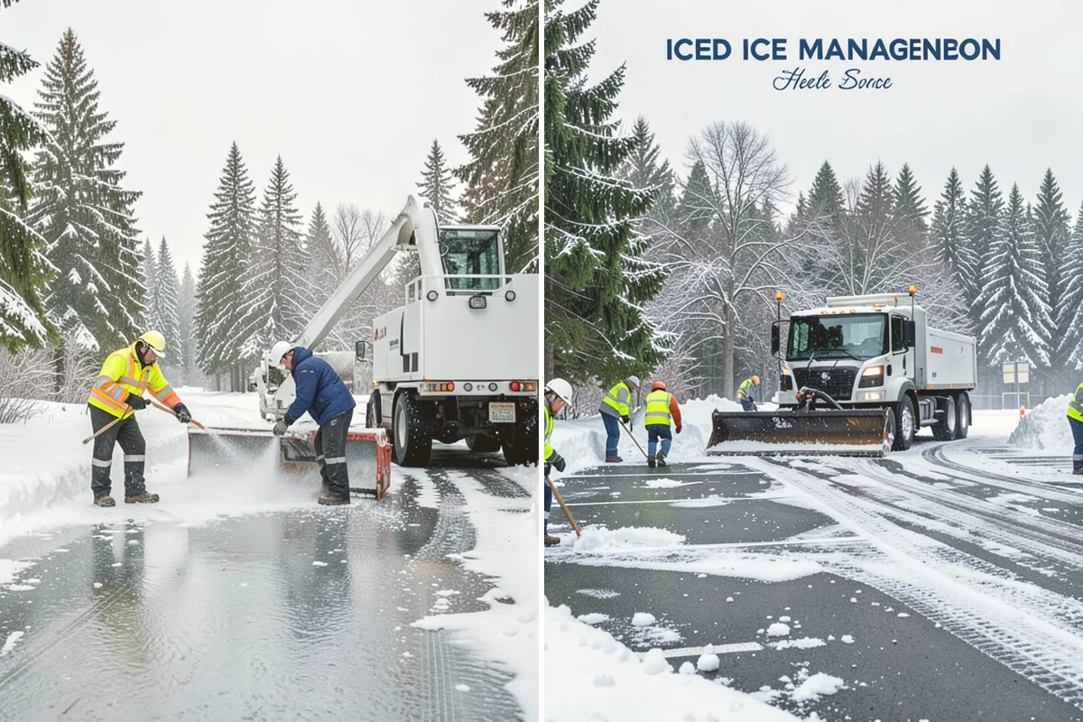 Apartment Complex Snow Plowing in Eatonville, Pierce County, WA - Walk the property with management to set drive-aisle priorities and snow-storage zones