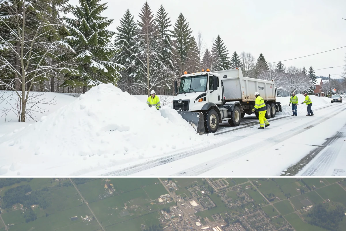 Apartment Complex Snow Plowing in Enumclaw, King County, WA - Secure a seasonal agreement in early fall so your community is on our route before the first December cold snap.