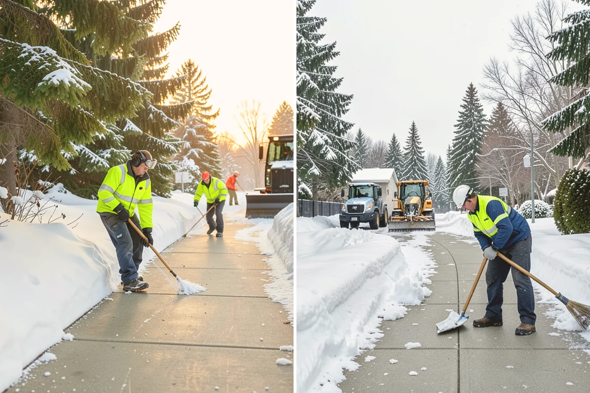 Apartment Complex Snow Plowing in Fife, Pierce County, WA - Walk the property with management to set drive-aisle priorities and snow-storage zones