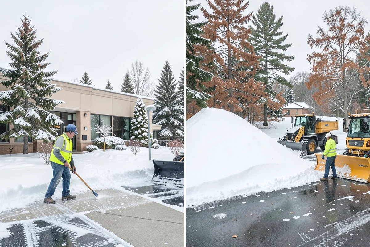 Apartment Complex Snow Plowing in Gold Bar, Snohomish County, WA - Walk the property with management to set drive-aisle priorities and snow-storage zones