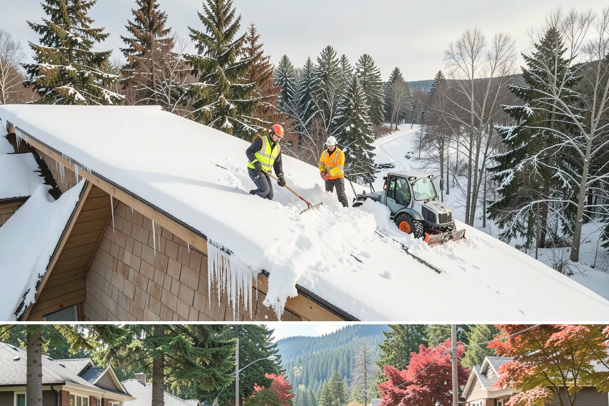 Apartment Complex Snow Plowing in Hunts Point, King County, WA - Secure a seasonal agreement in early fall so your community is on our route before the first December cold snap.