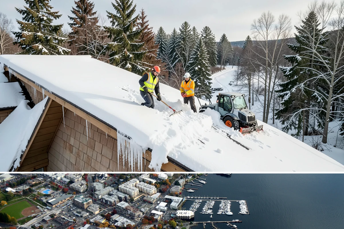 Apartment Complex Snow Plowing in Kirkland, King County, WA - Secure a seasonal agreement in early fall so your community is on our route before the first December cold snap.