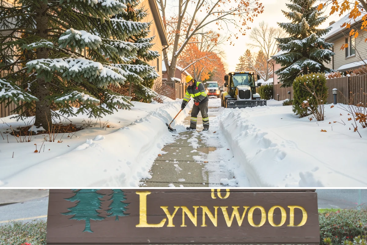 Apartment Complex Snow Plowing in Lynnwood, Snohomish County, WA - Secure a seasonal agreement in early fall so your community is on our route before the first December cold snap.