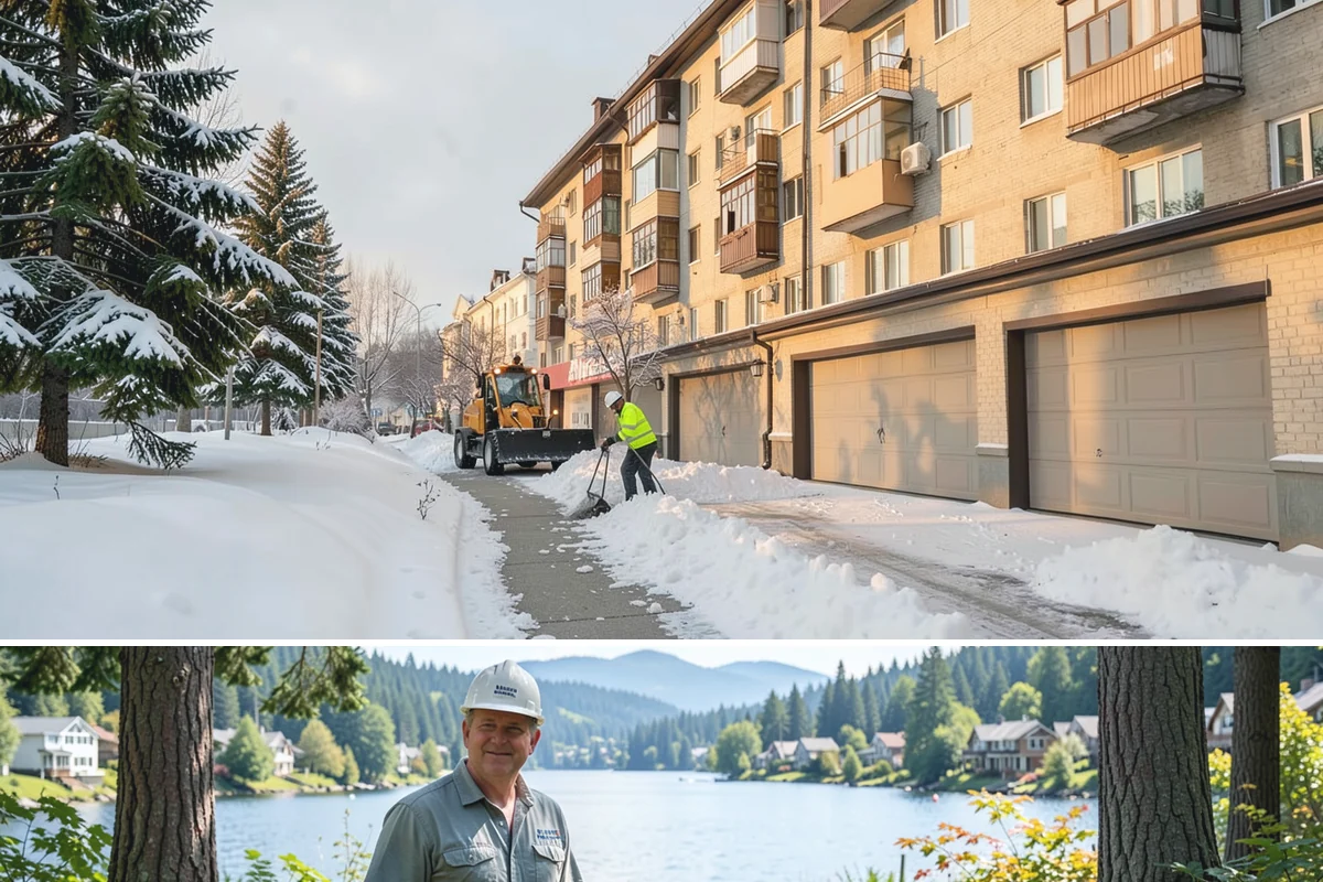 Apartment Complex Snow Plowing in Milton, King County, WA - Secure a seasonal agreement in early fall so your community is on our route before the first December cold snap.