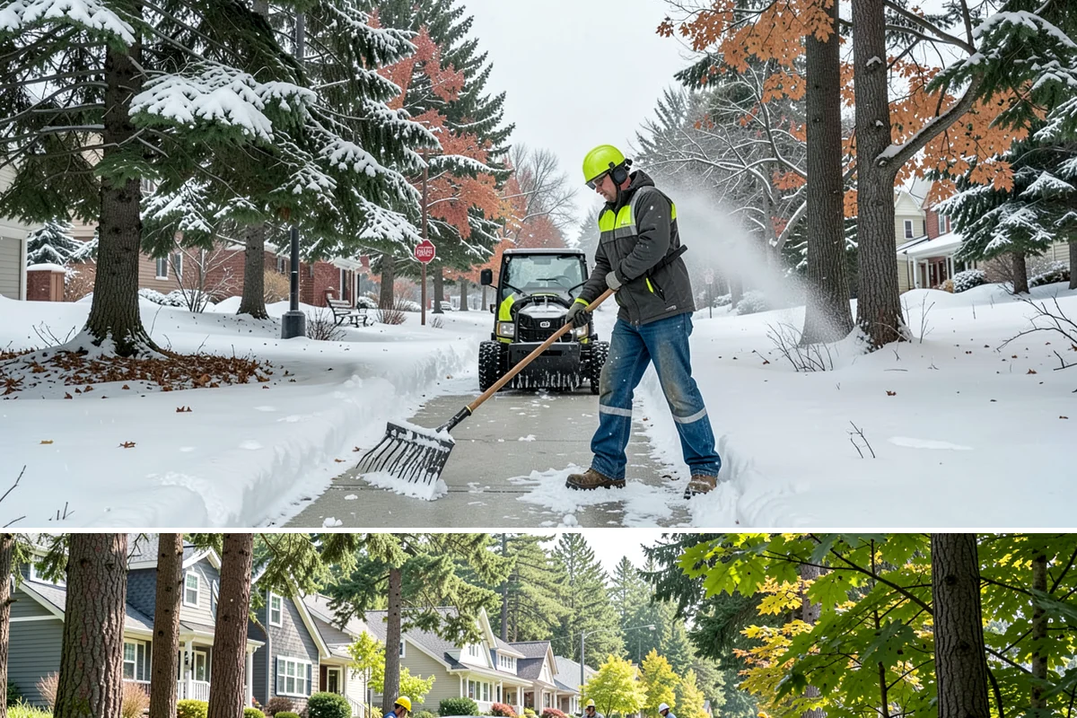 Apartment Complex Snow Plowing in Normandy Park, King County, WA - Secure a seasonal agreement in early fall so your community is on our route before the first December cold snap.