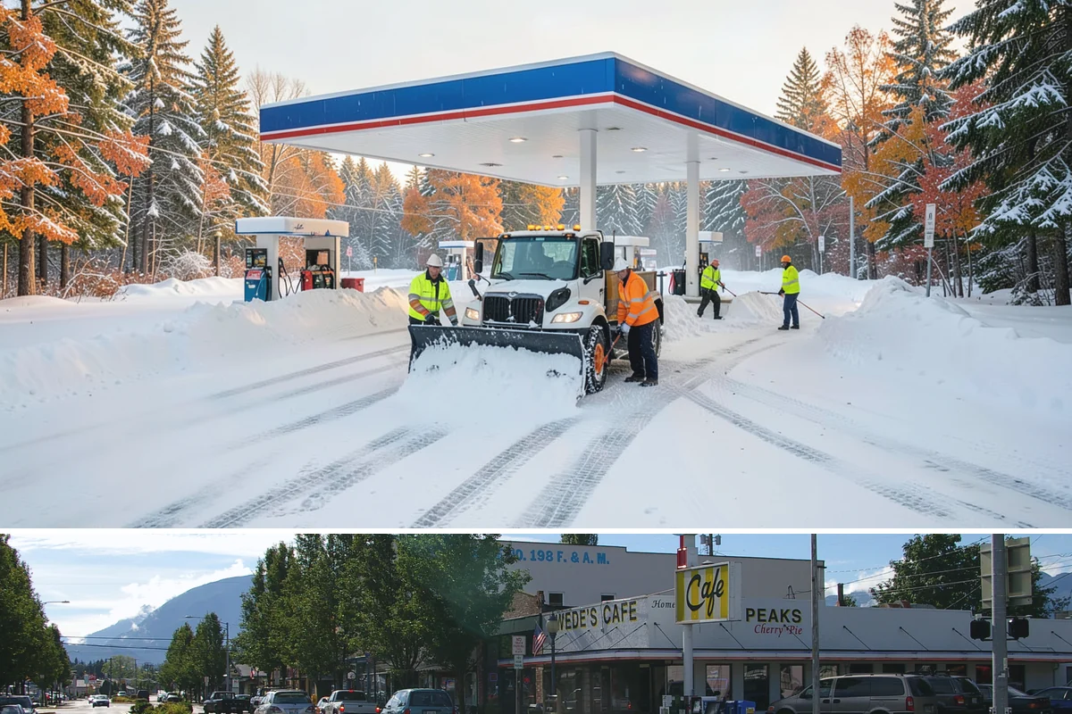 Apartment Complex Snow Plowing in North Bend, King County, WA - Secure a seasonal agreement in early fall so your community is on our route before the first December cold snap.