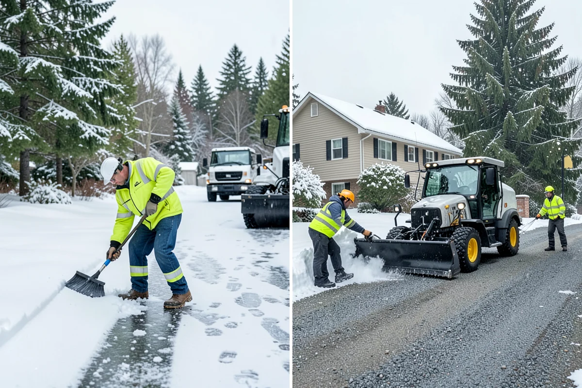 Apartment Complex Snow Plowing in Pacific, King County, WA - Walk the property with management to set drive-aisle priorities and snow-storage zones