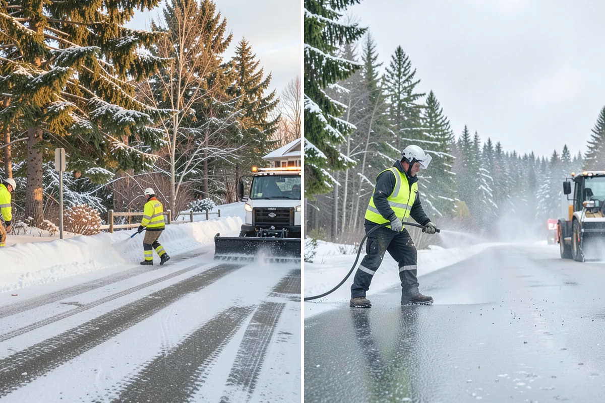 Apartment Complex Snow Plowing in Skykomish, King County, WA - Walk the property with management to set drive-aisle priorities and snow-storage zones