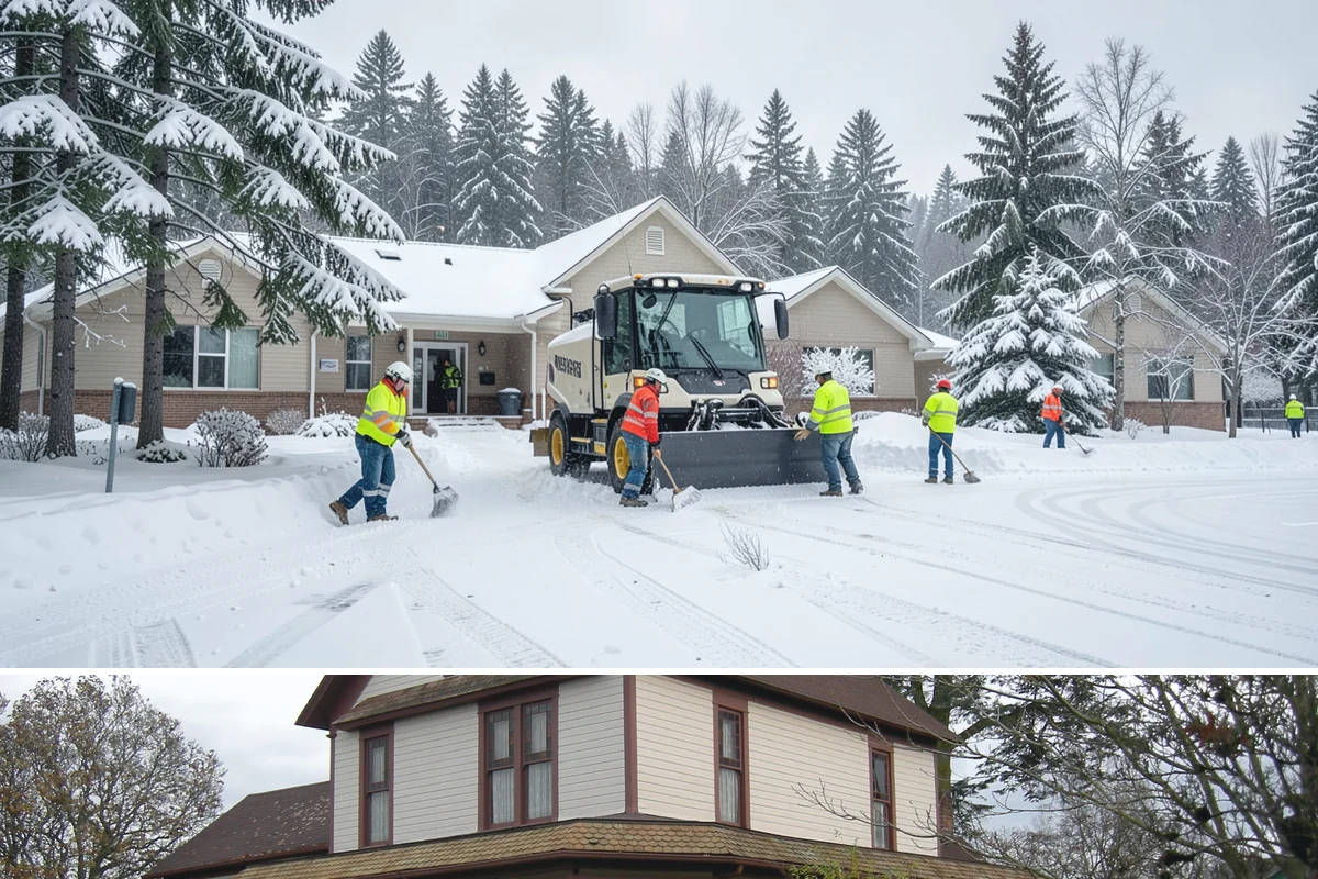 Apartment Complex Snow Plowing in Sumner, Pierce County, WA - Secure a seasonal agreement in early fall so your community is on our route before the first December cold snap.