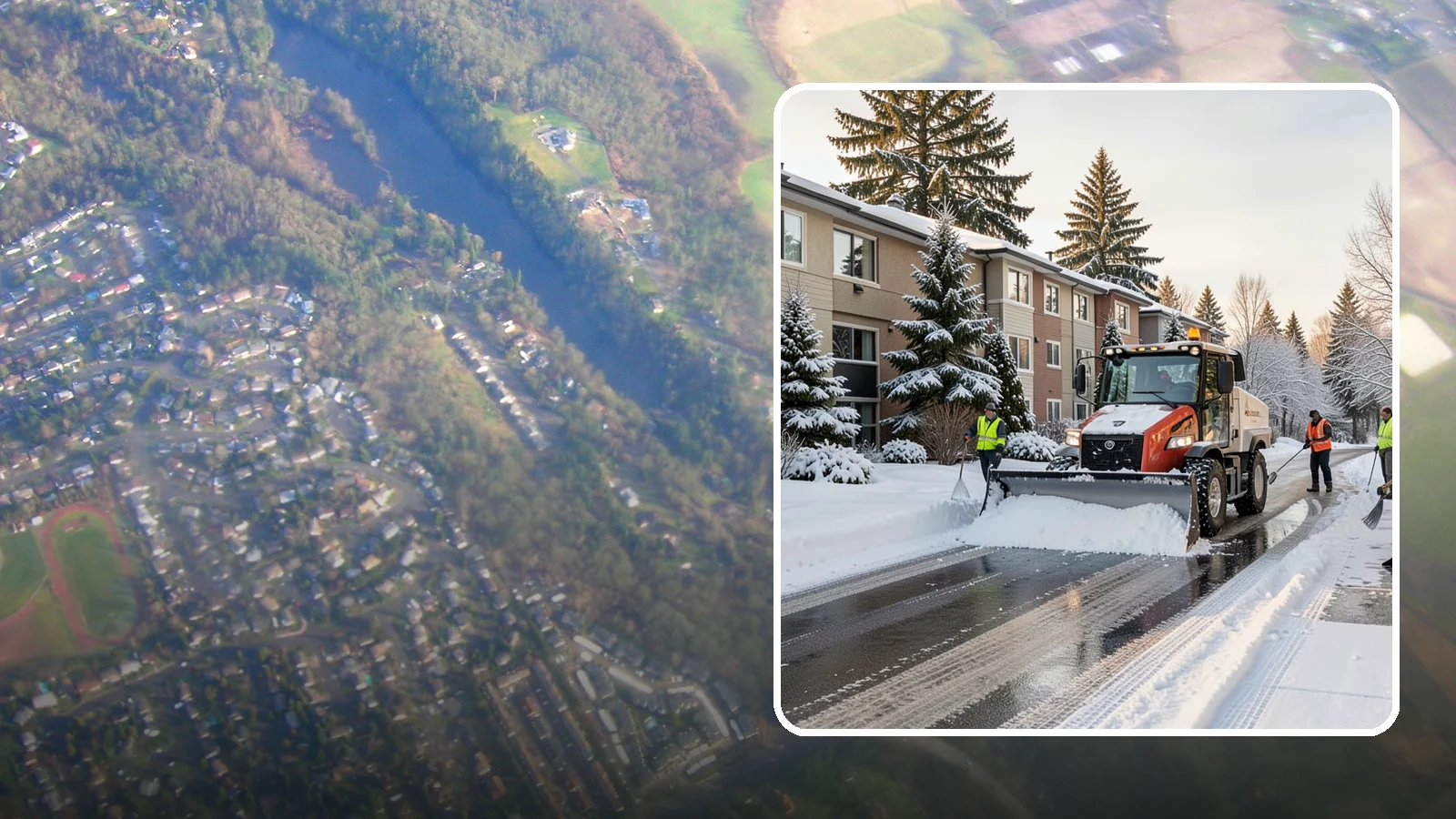 Apartment Complex Snow Removal in Algona, King County, WA - Keep residents, drives, and shared walkways safe at your apartment community during Western Washington snow and ice events.