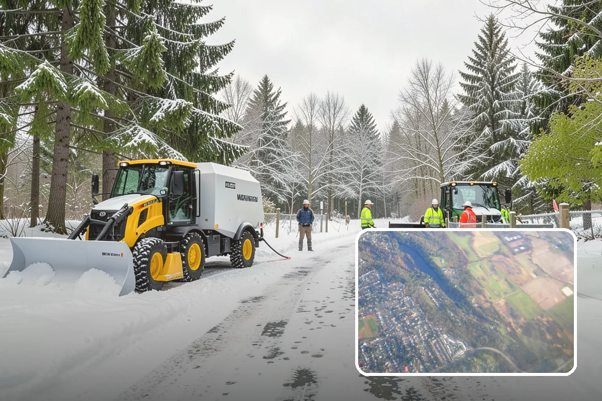 Apartment Complex Snow Removal in Algona, King County, WA - Safe movement for residents at all hours