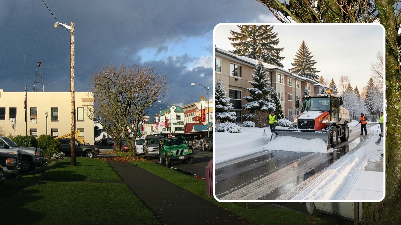 Apartment Complex Snow Removal in Arlington, Snohomish County, WA - Keep residents, drives, and shared walkways safe at your apartment community during Western Washington snow and ice events.