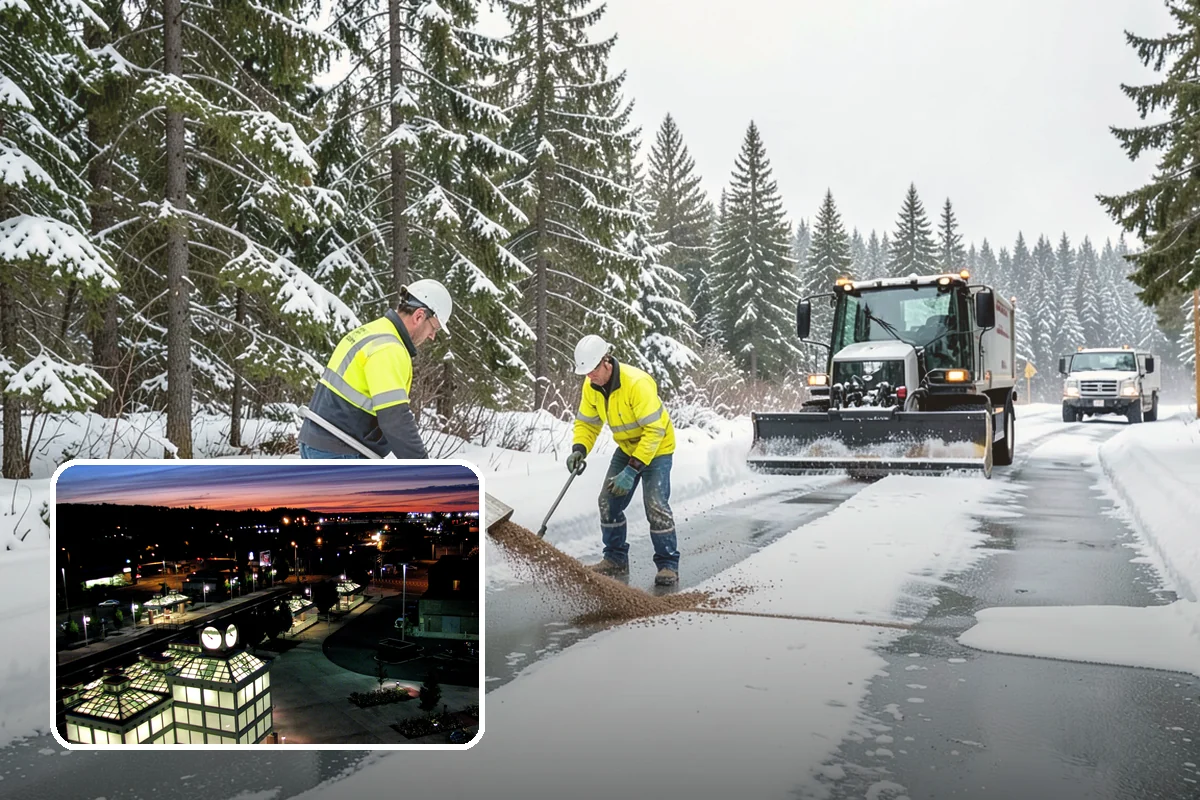 Apartment Complex Snow Removal in Auburn, King County, WA - Safe movement for residents at all hours