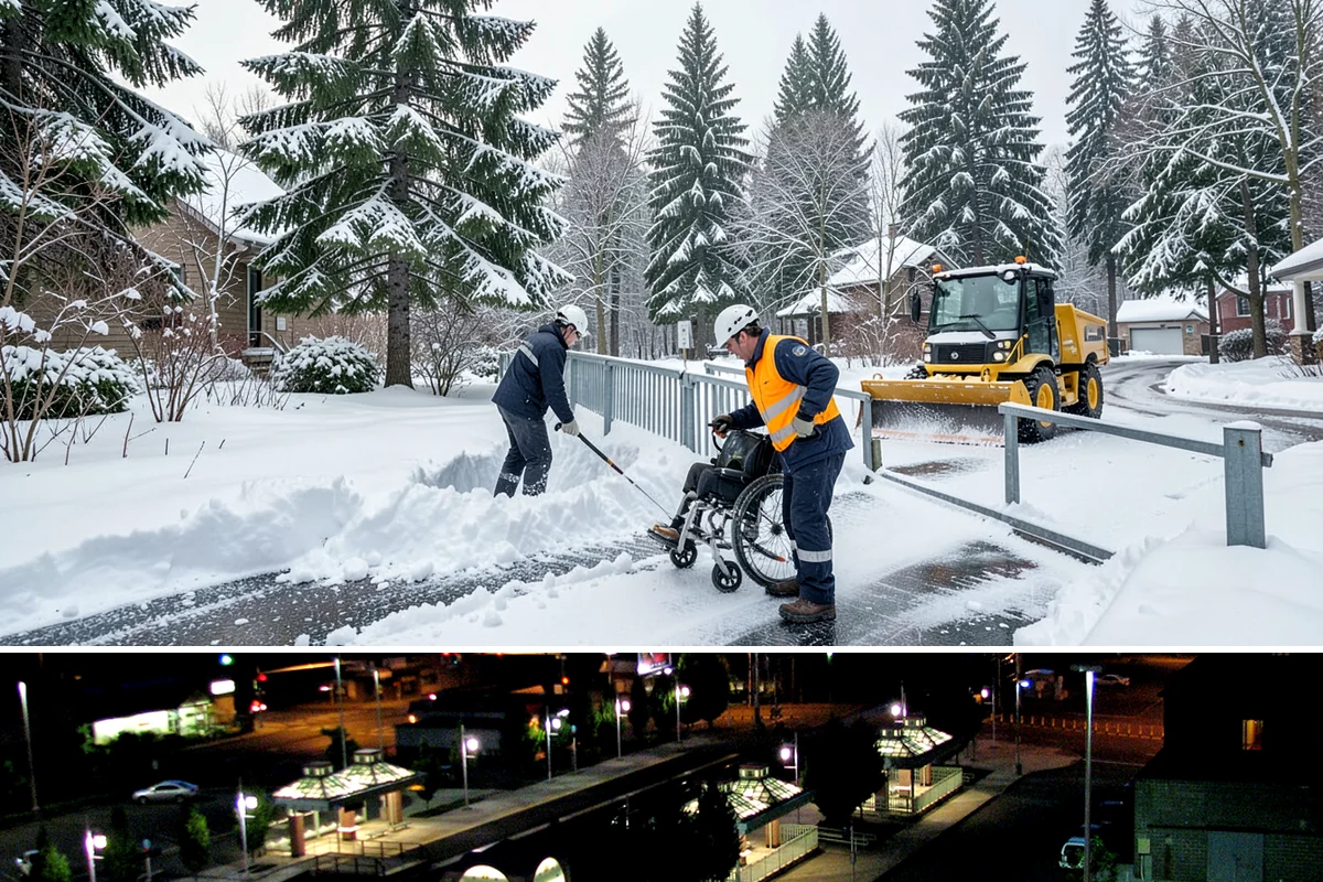Apartment Complex Snow Removal in Auburn, King County, WA - Apartment communities need reliable coverage from December through February when overnight freezes make shared walkways most...
