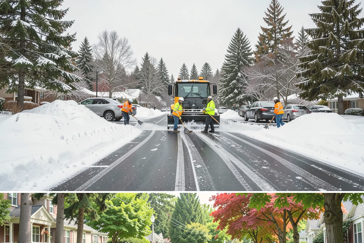 Apartment Complex Snow Removal in Beaux Arts Village, King County, WA - Apartment communities need reliable coverage from December through February when overnight freezes make shared walkways most...