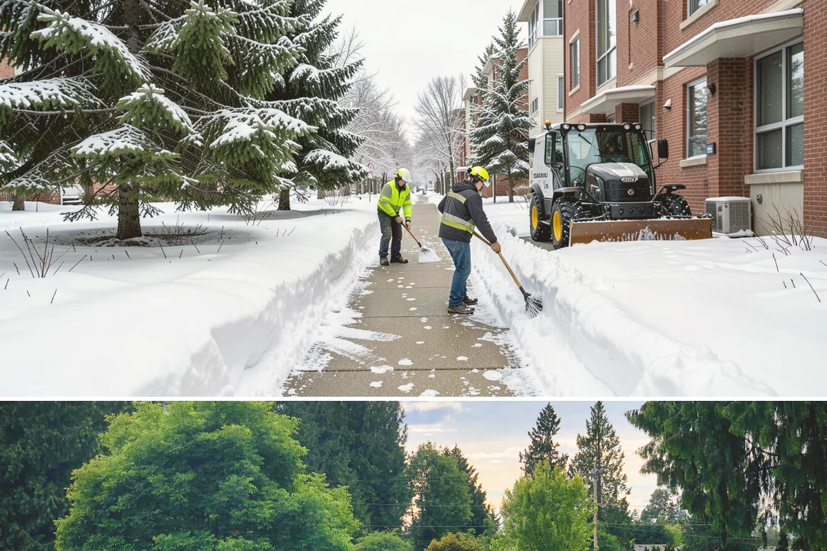 Apartment Complex Snow Removal in Bonney Lake, Pierce County, WA - Apartment communities need reliable coverage from December through February when overnight freezes make shared walkways most...